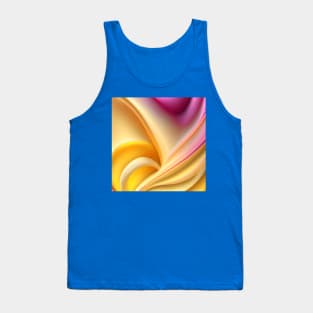 Abstraction. Yellow and pink roses. Tank Top